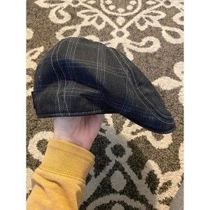 Vintage Goorin Bros Plaid Captain Hat Size Small